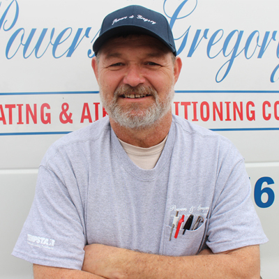 powers and gregory air conditioning technician Greg McClain