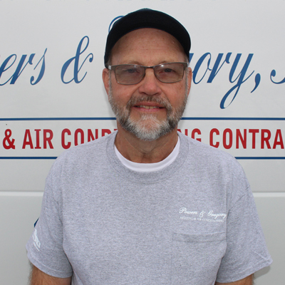 powers and gregory air conditioning technician Joel Carlson