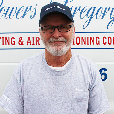 powers and gregory air conditioning technician Tommy Gainey