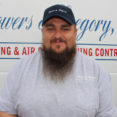 powers and gregory air conditioning technician Tracey Polson